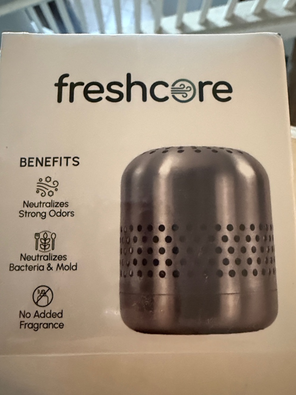 Stainless Odor Neutralizer - Metallic Silver
